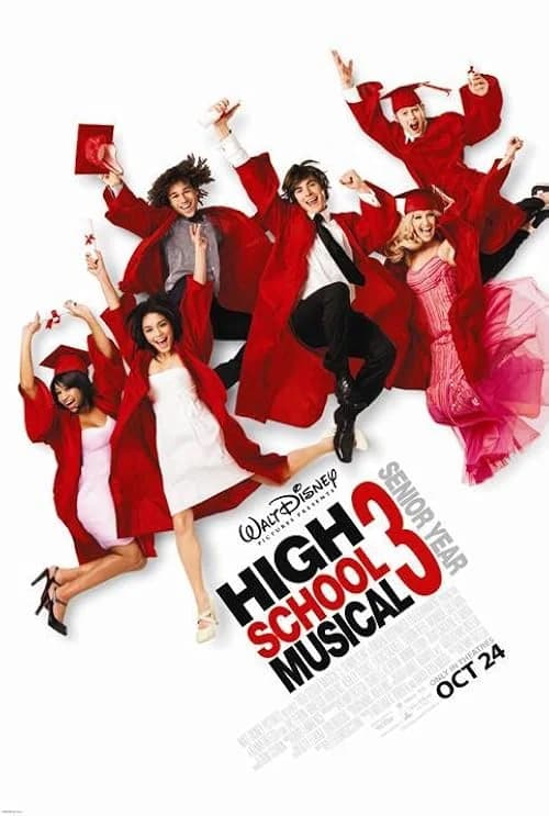 High School Musical 3: Senior Year film posteri