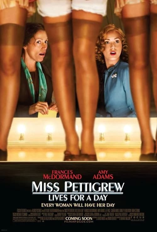 Miss Pettigrew Lives for a Day film posteri
