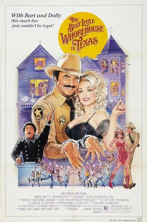 The Best Little Whorehouse in Texas film posteri