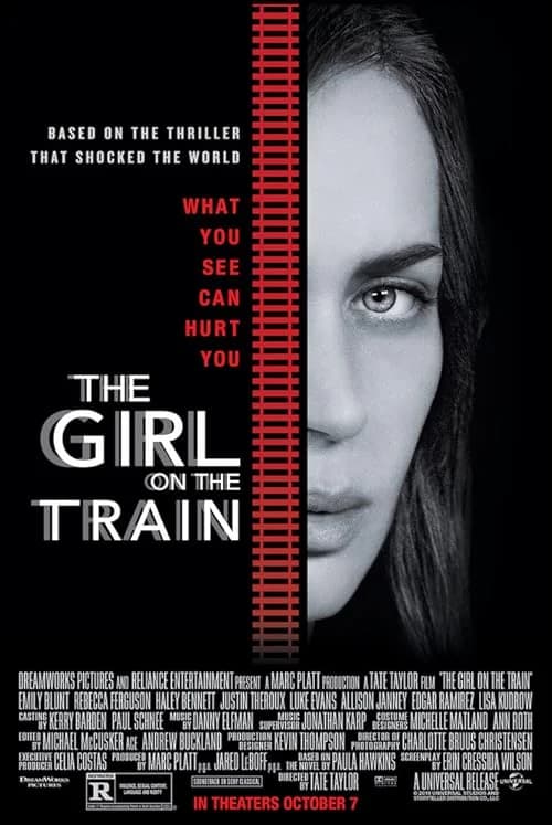 The Girl on the Train film posteri