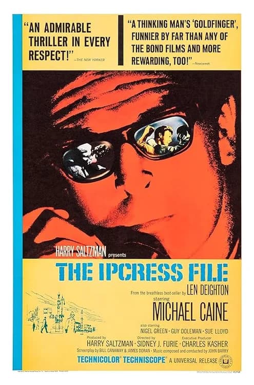 The Ipcress File film posteri