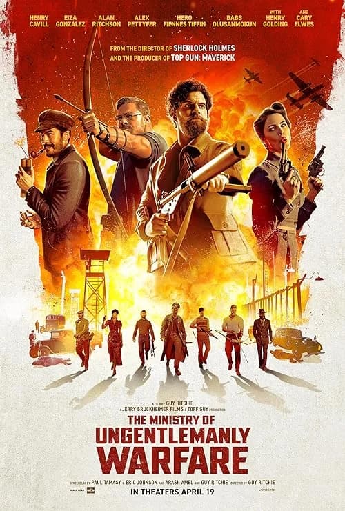 The Ministry of Ungentlemanly Warfare film posteri