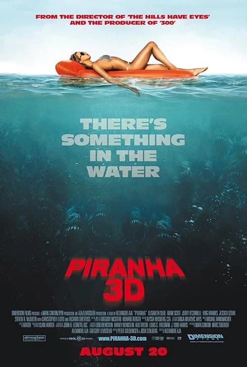 Piranha 3D film posteri